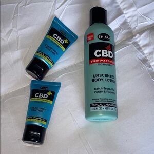 Shikai CBD Body Lotion and Cream Set